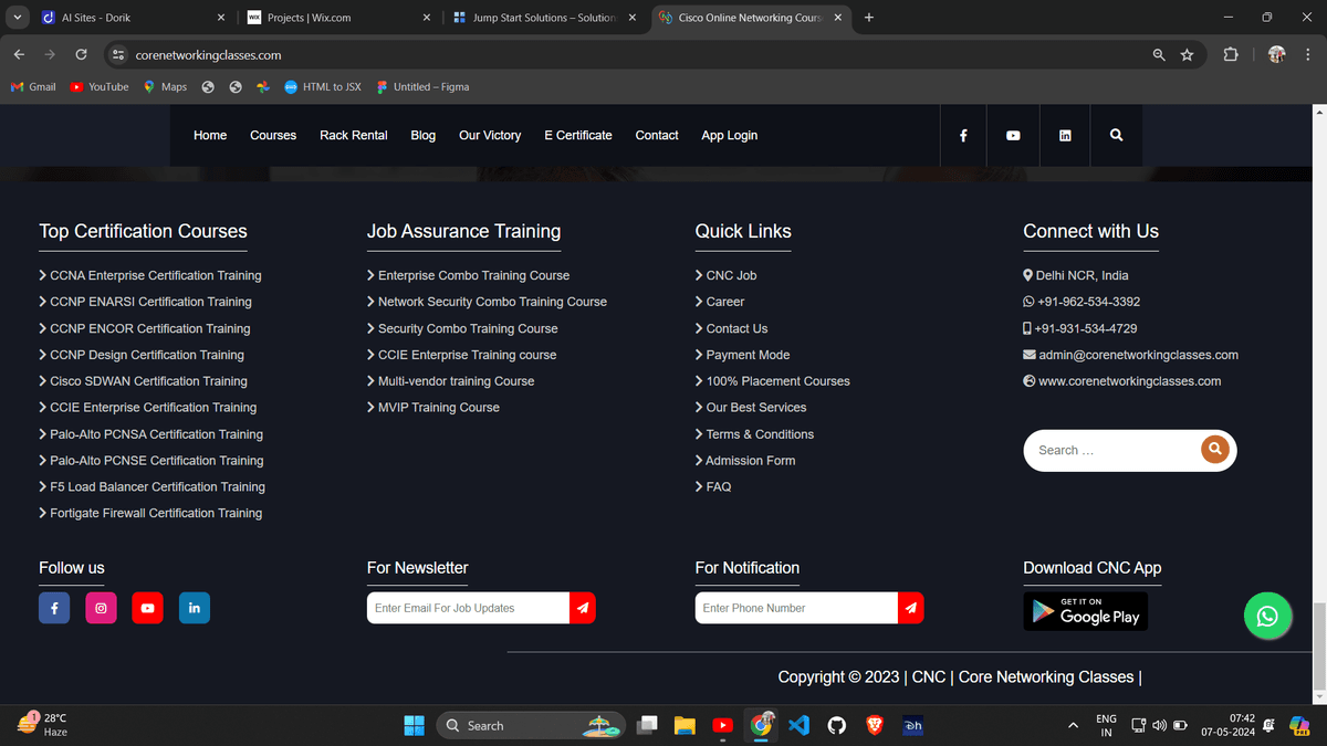 CoreNetworking Classes